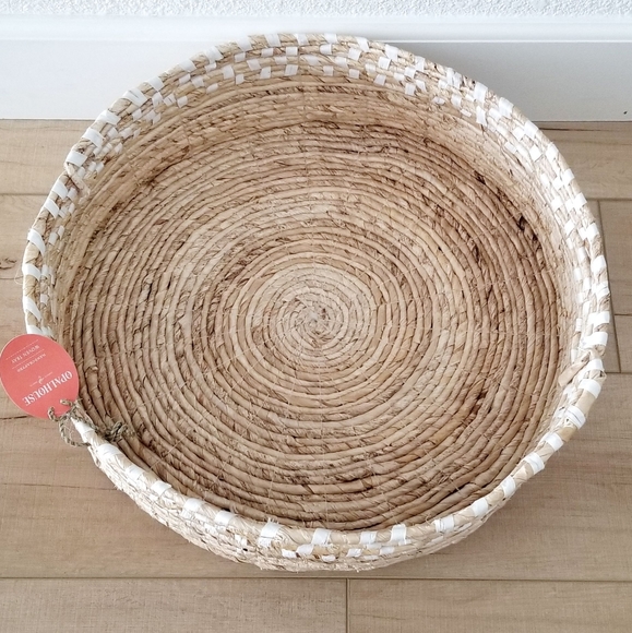 Decorative Woven Tray Brown/White Opalhouse Target - Picture 6 of 6